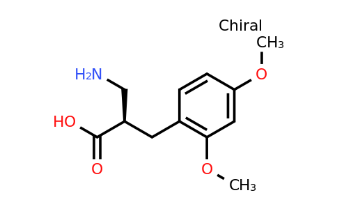 CAS 1260592-44-6 | (R)-2-Aminomethyl-3-(2,4-dimethoxy-phenyl)-propionic ...