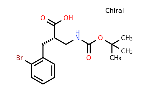 CAS 1260592-51-5 | (S)-3-(2-Bromo-phenyl)-2-(tert-butoxycarbonylamino-methyl)-propionic acid