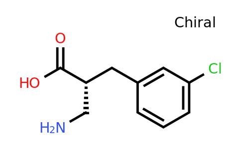 CAS 1260592-56-0 | (R)-2-Aminomethyl-3-(3-chloro-phenyl)-propionic acid