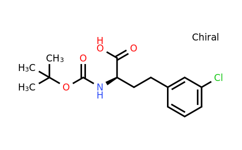 CAS 1260592-58-2 | (R)-2-Tert-butoxycarbonylamino-4-(3-chloro-phenyl)-butyric acid