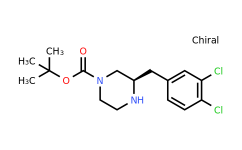 CAS 1260592-63-9 | (R)-3-(3,4-Dichloro-benzyl)-piperazine-1-carboxylic acid tert-butyl ester