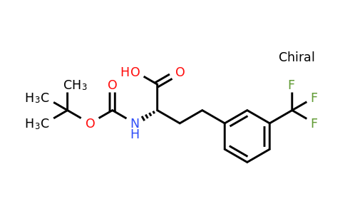 CAS 1260592-64-0 | (S)-2-Tert-butoxycarbonylamino-4-(3-trifluoromethyl-phenyl)-butyric acid