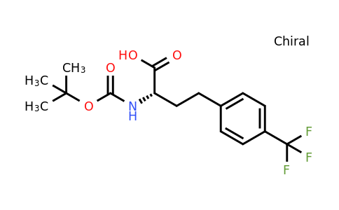 CAS 1260592-66-2 | (S)-2-Tert-butoxycarbonylamino-4-(4-trifluoromethyl-phenyl)-butyric acid
