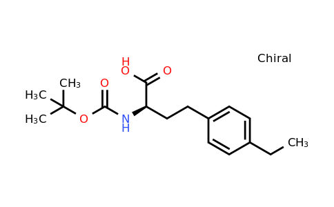 CAS 1260592-73-1 | (R)-2-Tert-butoxycarbonylamino-4-(4-ethyl-phenyl)-butyric acid