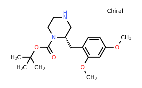 CAS 1260592-79-7 | (S)-2-(2,4-Dimethoxy-benzyl)-piperazine-1-carboxylic acid tert-butyl ester
