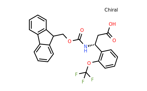 CAS 1260592-88-8 | (R)-3-(9H-Fluoren-9-ylmethoxycarbonylamino)-3-(2-trifluoromethoxy-phenyl)-propionic acid