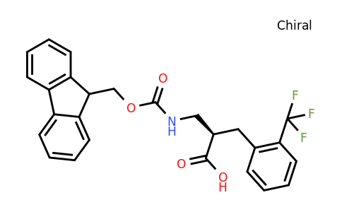 CAS 1260593-10-9 | (R)-2-[(9H-Fluoren-9-ylmethoxycarbonylamino)-methyl]-3-(2-trifluoromethyl-phenyl)-propionic acid