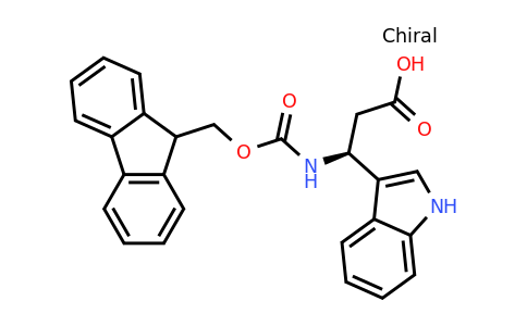 CAS 1260593-12-1 | (S)-3-(9H-Fluoren-9-ylmethoxycarbonylamino)-3-(1H-indol-3-YL)-propionic acid