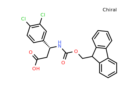 CAS 1260593-14-3 | (R)-3-(3,4-Dichloro-phenyl)-3-(9H-fluoren-9-ylmethoxycarbonylamino)-propionic acid