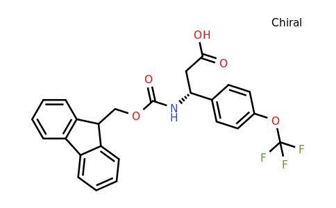 CAS 1260593-27-8 | (R)-3-(9H-Fluoren-9-ylmethoxycarbonylamino)-3-(4-trifluoromethoxy-phenyl)-propionic acid