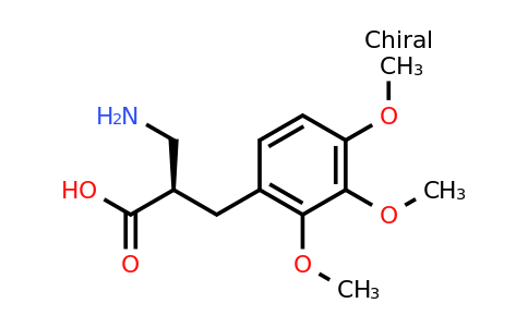 CAS 1260593-29-0 | (R)-2-Aminomethyl-3-(2,3,4-trimethoxy-phenyl)-propionic acid