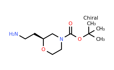 CAS 1260593-51-8 | (S)-Tert-butyl 2-(2-aminoethyl)morpholine-4-carboxylate