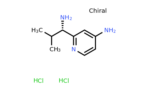 CAS 1260593-82-5 | (S)-2-(1-Amino-2-methyl-propyl)-pyridin-4-ylamine dihydrochloride