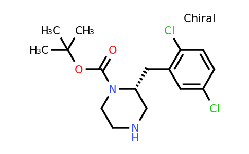 CAS 1260593-91-6 | (R)-2-(2,5-Dichloro-benzyl)-piperazine-1-carboxylic acid tert-butyl ester