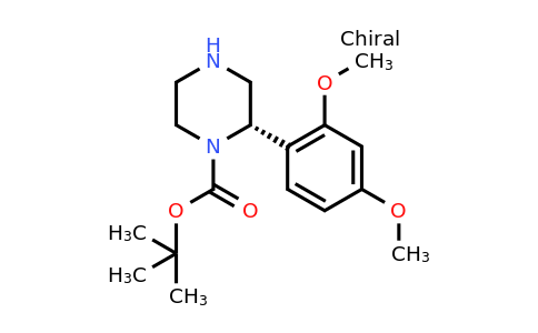 CAS 1260594-02-2 | (S)-2-(2,4-Dimethoxy-phenyl)-piperazine-1-carboxylic acid tert-butyl ester