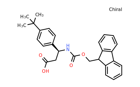 CAS 1260594-73-7 | (S)-3-(4-Tert-butyl-phenyl)-3-(9H-fluoren-9-ylmethoxycarbonylamino)-propionic acid