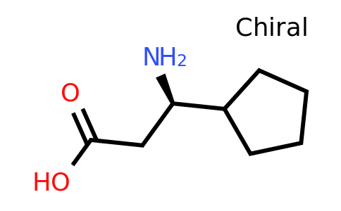 CAS 1260595-06-9 | (3R)-3-Amino-3-cyclopentylpropanoic acid
