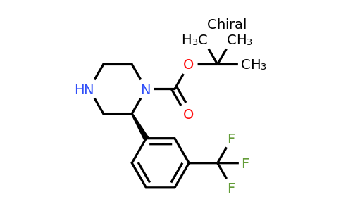 CAS 1260595-75-2 | (S)-2-(3-Trifluoromethyl-phenyl)-piperazine-1-carboxylic acid tert-butyl ester
