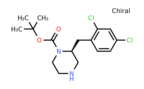 CAS 1260595-81-0 | (S)-2-(2,4-Dichloro-benzyl)-piperazine-1-carboxylic acid tert-butyl ester