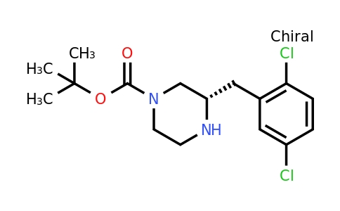 CAS 1260595-84-3 | (S)-3-(2,5-Dichloro-benzyl)-piperazine-1-carboxylic acid tert-butyl ester