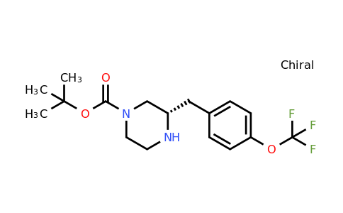 CAS 1260596-05-1 | (S)-3-(4-Trifluoromethoxy-benzyl)-piperazine-1-carboxylic acid tert-butyl ester