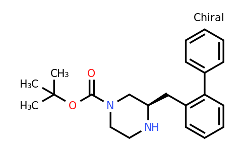CAS 1260596-63-1 | (R)-3-Biphenyl-2-ylmethyl-piperazine-1-carboxylic acid tert-butyl ester