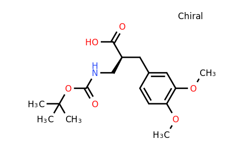 CAS 1260596-65-3 | (S)-2-(Tert-butoxycarbonylamino-methyl)-3-(3,4-dimethoxy-phenyl)-propionic acid