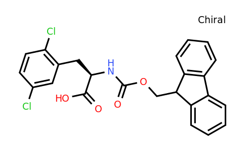 CAS 1260596-66-4 | (R)-3-(2,5-Dichloro-phenyl)-2-(9H-fluoren-9-ylmethoxycarbonylamino)-propionic acid