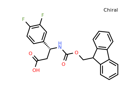 CAS 1260601-05-5 | (R)-3-(3,4-Difluoro-phenyl)-3-(9H-fluoren-9-ylmethoxycarbonylamino)-propionic acid