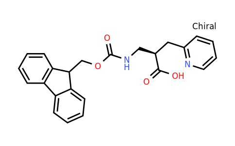 CAS 1260601-10-2 | (R)-2-[(9H-Fluoren-9-ylmethoxycarbonylamino)-methyl]-3-pyridin-2-YL-propionic acid