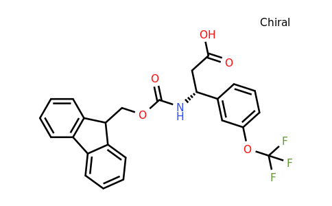 CAS 1260601-11-3 | (R)-3-(9H-Fluoren-9-ylmethoxycarbonylamino)-3-(3-trifluoromethoxy-phenyl)-propionic acid