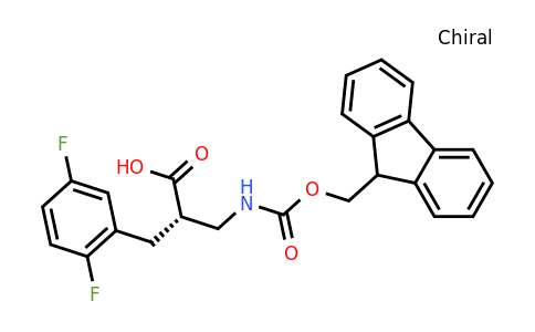 CAS 1260601-16-8 | (S)-3-(2,5-Difluoro-phenyl)-2-[(9H-fluoren-9-ylmethoxycarbonylamino)-methyl]-propionic acid