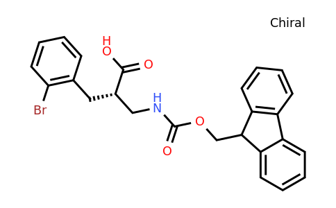 CAS 1260601-17-9 | (S)-3-(2-Bromo-phenyl)-2-[(9H-fluoren-9-ylmethoxycarbonylamino)-methyl]-propionic acid