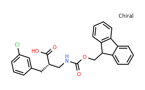 CAS 1260601-26-0 | (S)-3-(3-Chloro-phenyl)-2-[(9H-fluoren-9-ylmethoxycarbonylamino)-methyl]-propionic acid
