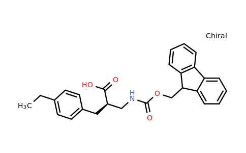CAS 1260601-53-3 | (R)-3-(4-Ethyl-phenyl)-2-[(9H-fluoren-9-ylmethoxycarbonylamino)-methyl]-propionic acid