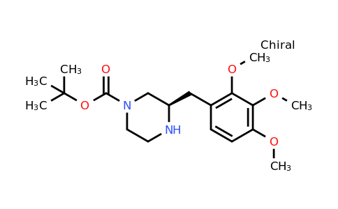 CAS 1260602-22-9 | (R)-3-(2,3,4-Trimethoxy-benzyl)-piperazine-1-carboxylic acid tert-butyl ester