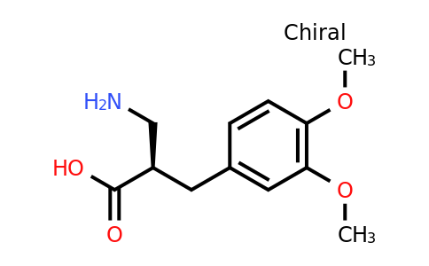 CAS 1260602-45-6 | (R)-2-Aminomethyl-3-(3,4-dimethoxy-phenyl)-propionic acid