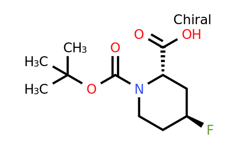 CAS 1260602-67-2 | (2S,4S)-1-(Tert-butoxycarbonyl)-4-fluoropiperidine-2-carboxylic acid