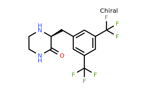 CAS 1260602-86-5 | (S)-3-(3,5-Bis-trifluoromethyl-benzyl)-piperazin-2-one