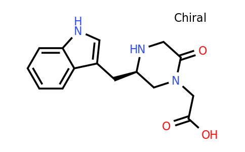 CAS 1260603-12-0 | [(R)-5-(1H-Indol-3-ylmethyl)-2-oxo-piperazin-1-YL]-acetic acid