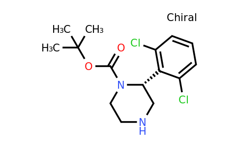CAS 1260603-23-3 | (R)-2-(2,6-Dichloro-phenyl)-piperazine-1-carboxylic acid tert-butyl ester