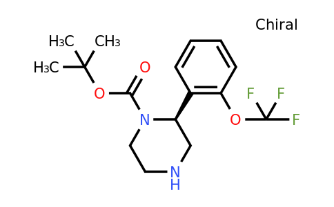 CAS 1260603-27-7 | (S)-2-(2-Trifluoromethoxy-phenyl)-piperazine-1-carboxylic acid tert-butyl ester