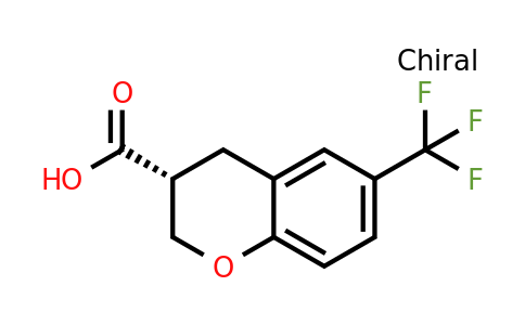 CAS 1260603-28-8 | (3R)-6-(Trifluoromethyl)chromane-3-carboxylic acid