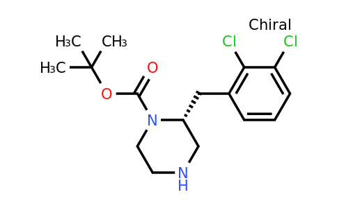 CAS 1260603-41-5 | (R)-2-(2,3-Dichloro-benzyl)-piperazine-1-carboxylic acid tert-butyl ester