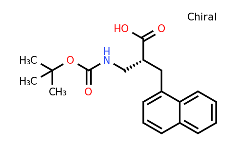 CAS 1260603-47-1 | (R)-2-(Tert-butoxycarbonylamino-methyl)-3-naphthalen-1-YL-propionic acid