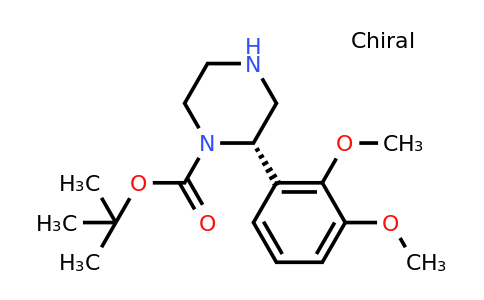 CAS 1260603-57-3 | (S)-2-(2,3-Dimethoxy-phenyl)-piperazine-1-carboxylic acid tert-butyl ester