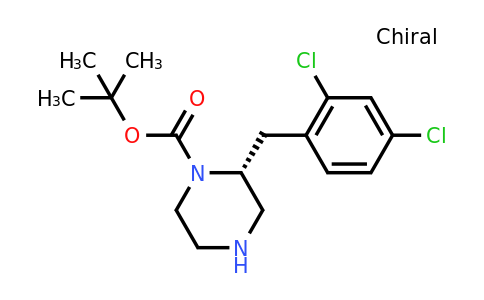 CAS 1260603-58-4 | (R)-2-(2,4-Dichloro-benzyl)-piperazine-1-carboxylic acid tert-butyl ester