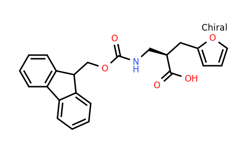 CAS 1260603-59-5 | (R)-2-[(9H-Fluoren-9-ylmethoxycarbonylamino)-methyl]-3-furan-2-YL-propionic acid