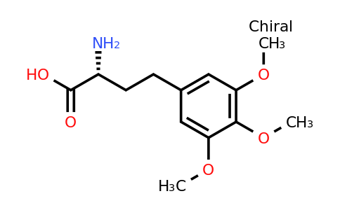 CAS 1260603-63-1 | (R)-2-Amino-4-(3,4,5-trimethoxy-phenyl)-butyric acid