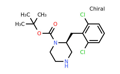 CAS 1260603-66-4 | (S)-2-(2,6-Dichloro-benzyl)-piperazine-1-carboxylic acid tert-butyl ester